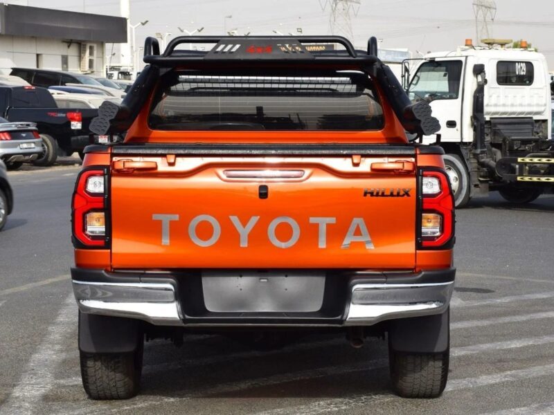 2024 Toyota Hilux S GLX 2.8L AWD AT Diesel Right Hand Drive Orange Black