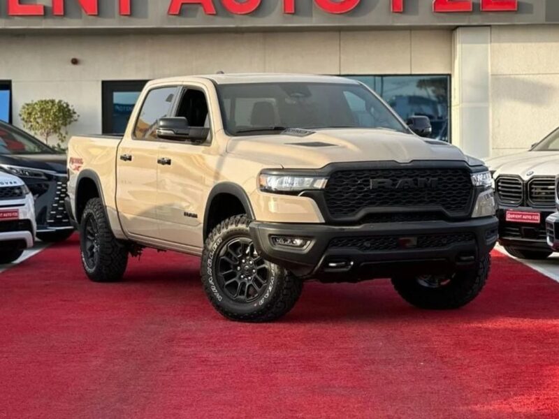 RAM 1500 Brand New Rebel X 2025 Hurricane 6 6 Cylinder Engine Beige Black