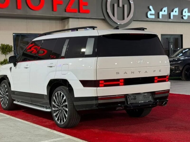 2024 Hyundai Santa Fe Hyundai Santa Fe Full Option White Beige
