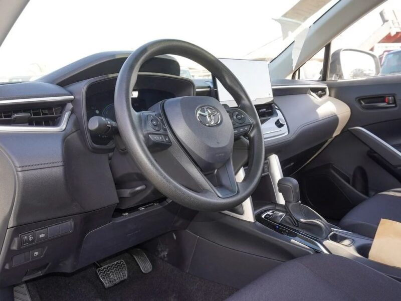 2024 Toyota Corolla Cross HEV Corolla Cross Hybrid White Black