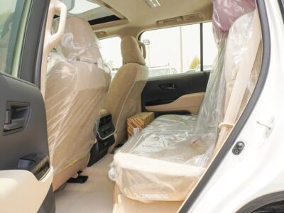 2025 Toyota Land Cruiser GXR 3.5L 6 Cylinder TWIN TURBO White Beige