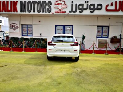 2024 Suzuki Baleno GLX 4 Cylinder Engine GCC Specs White Black