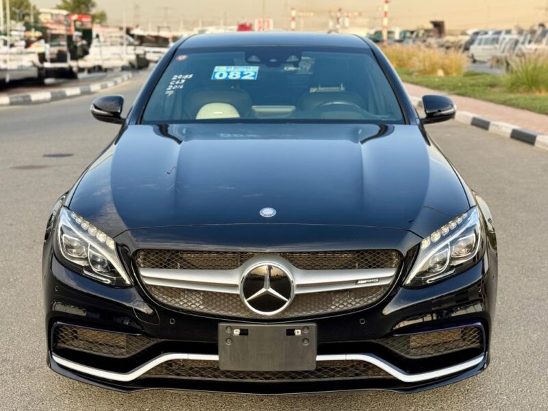 Black MERCEDES-Benz c 63 BLACK 2016 A/T Petrol