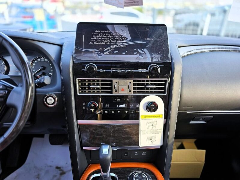 Nissan Patrol Nissan Patrol Platinum V8 5.7l Petrol 2024 White Tan