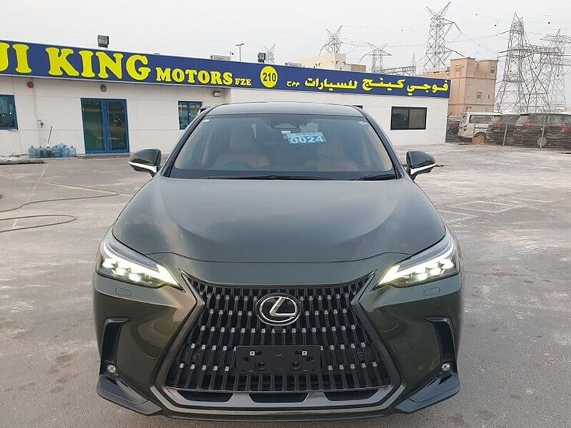 2023 Lexus NX 250 2.5 CC PETROL RHD Green Tan GCC Specs