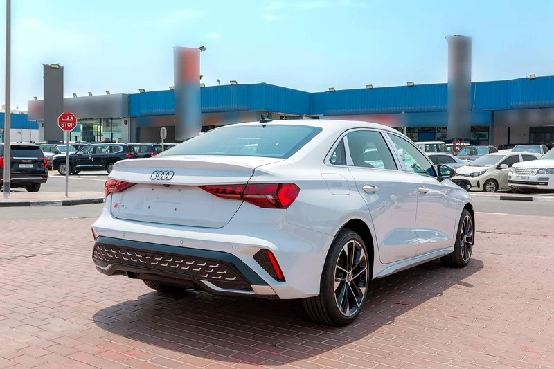 2025 Audi A3 35 TFSI S-Tronic 1.5T TFSI Turbocharged 4 Cylinder White Black