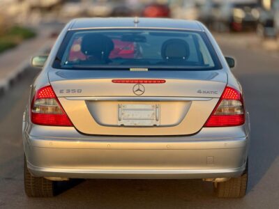 2007 Mercedes-Benz E 350 3.5-liter V6 Engine Silver Black