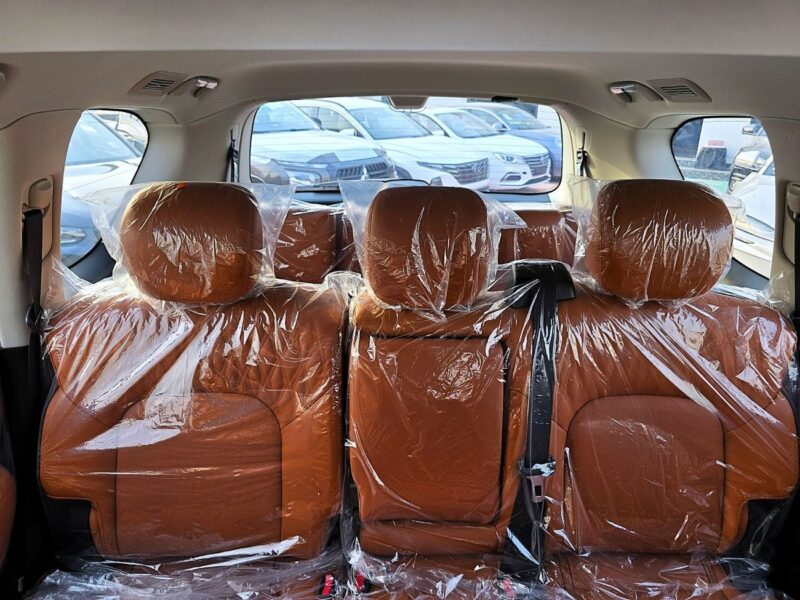 Nissan Patrol Nissan Patrol Platinum V8 5.7l Petrol 2024 White Tan