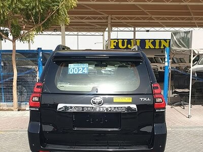 2021 Toyota Prado 2.7L 4WD PETROL FULL OPTION Black Beige