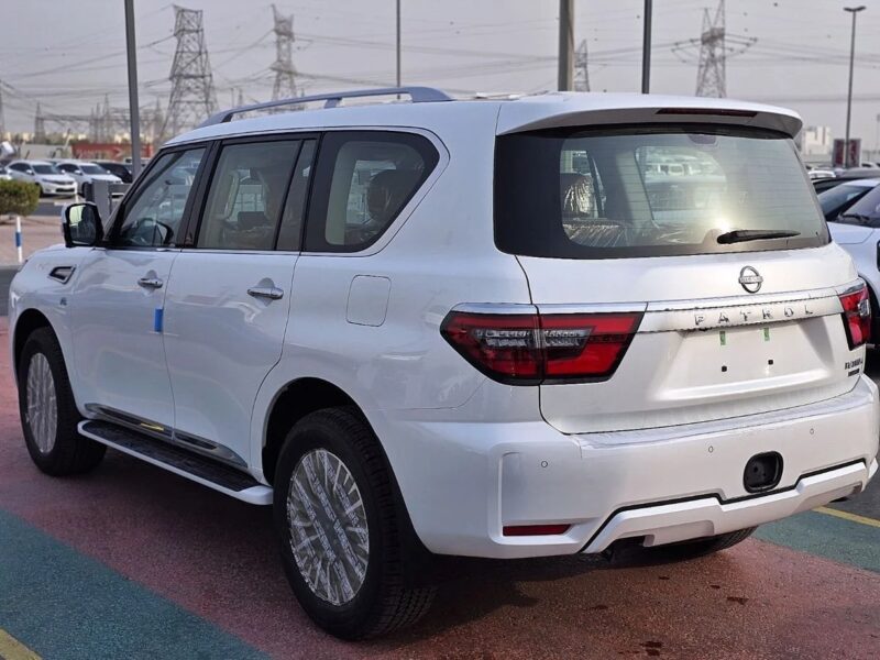 Nissan Patrol Nissan Patrol Platinum V8 5.7l Petrol 2024 White Tan