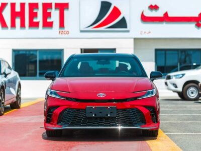 2024 Toyota Camry S Plus Hybrid 2.0 4 Cylinder Engine FWD Red