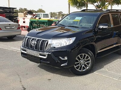 2021 Toyota Prado 2.7L 4WD PETROL FULL OPTION Black Beige