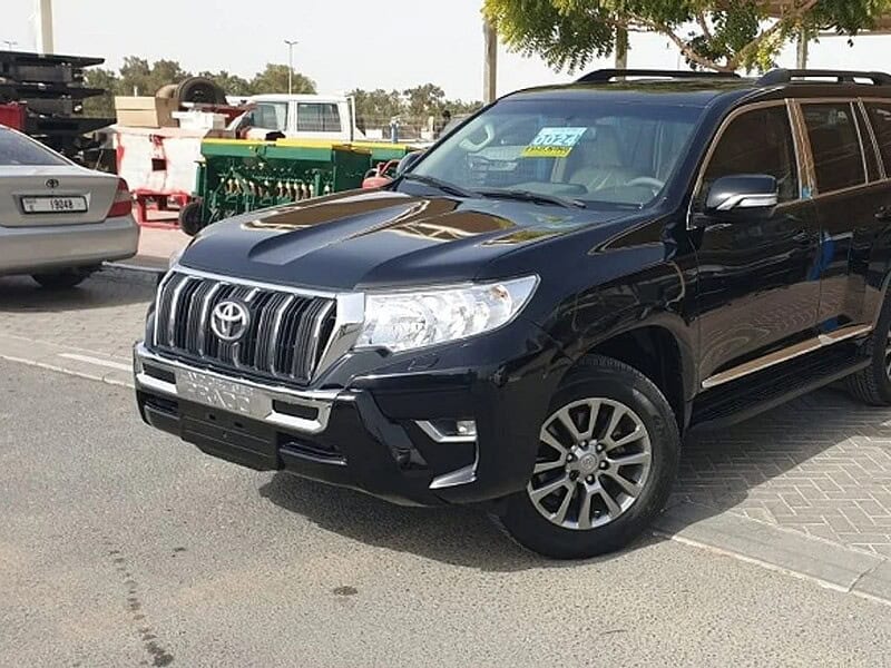 2021 Toyota Prado 2.7L 4WD PETROL FULL OPTION Black Beige