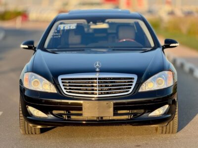 2007 Mercedes-Benz S 550 5.5-liter 8 Cylinder Engine Black
