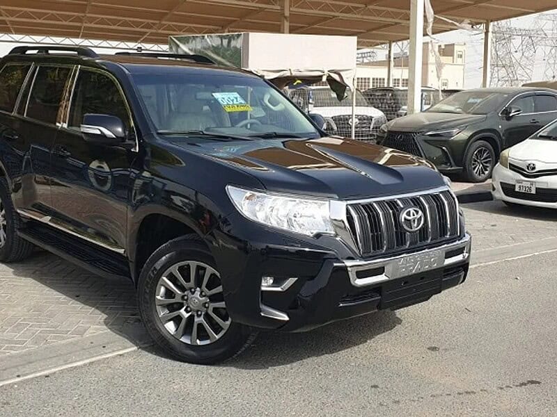 2021 Toyota Prado 2.7L 4WD PETROL FULL OPTION Black Beige