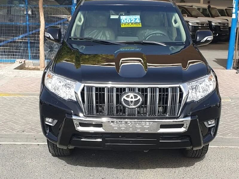 2021 Toyota Prado 2.7L 4WD PETROL FULL OPTION Black Beige