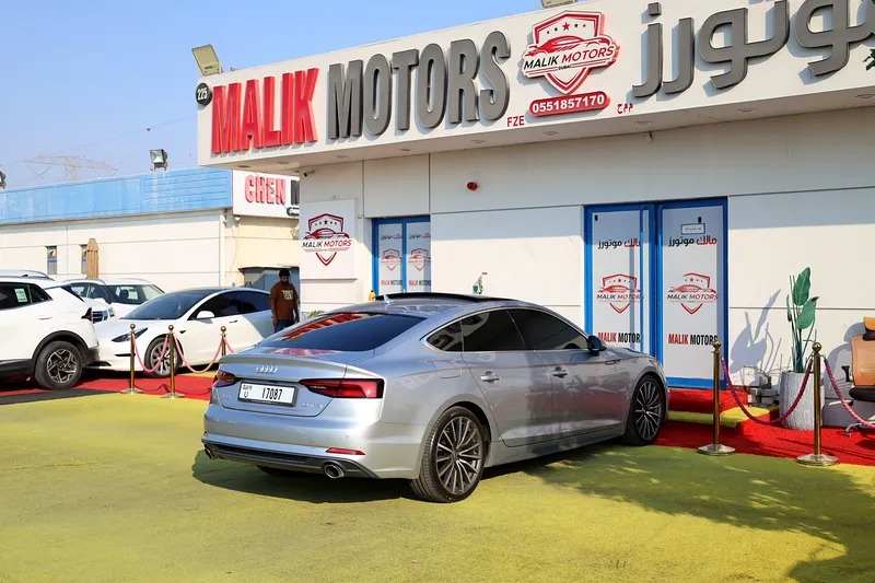 2019 Audi A5 40 TFSI S-Line Perfect Condition Clean Title Silver Black