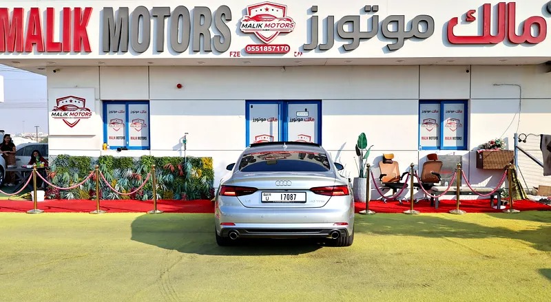 2019 Audi A5 40 TFSI S-Line Perfect Condition Clean Title Silver Black