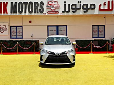 2022 Toyota Yaris S 1.5L ENGINE Clean Title Perfect Condition Silver Beige