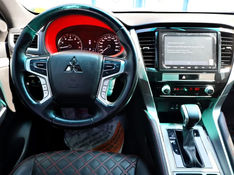 2022 Mitsubishi Montero Sport GLS 2WD 6 Cylinder Engine Grey Black