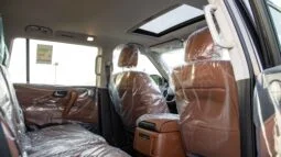 2025 Infiniti QX80 5.6 litre V8 Engine GCC Specs Black Tan