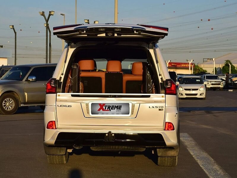 2021 Lexus LX 570 F SPORT LEXUX 5.7L V8 PETROL FULL OPTIONS White Brown