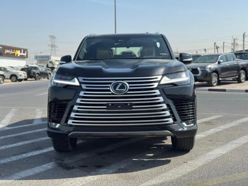 2025 Lexus LX 600 3.5 litre Petrol Black Tan GCC Specs