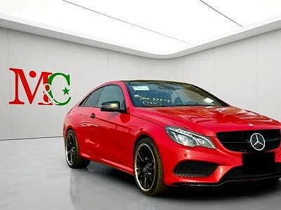 2014 Mercedes-Benz E-Class E 350 AMG Body Kit CLEAN CAR Red Black