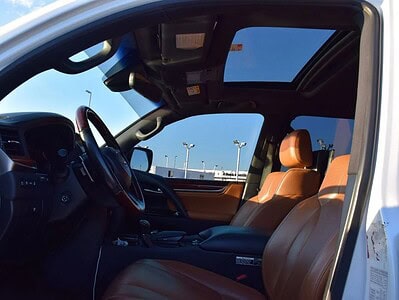 2021 Lexus LX 570 F SPORT LEXUX 5.7L V8 PETROL FULL OPTIONS White Brown