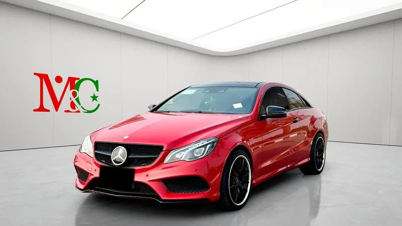 2014 Mercedes-Benz E-Class E 350 AMG Body Kit CLEAN CAR Red Black