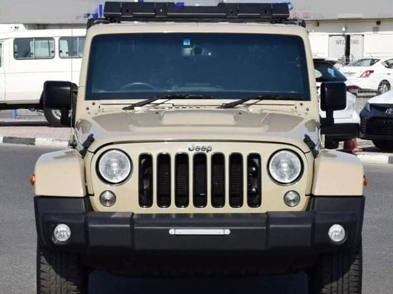 2018 Jeep Wrangler 3.6 litre 6 Cylinder Engine Petrol Beige Black