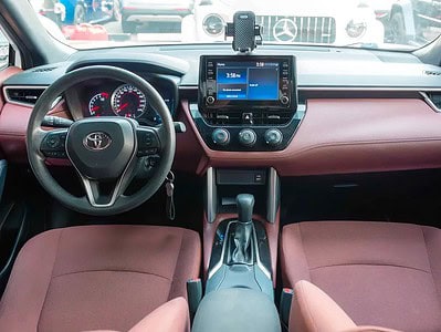 2023 Toyota Corolla Cross XL 4 Cylinder Economic Engine White Brown