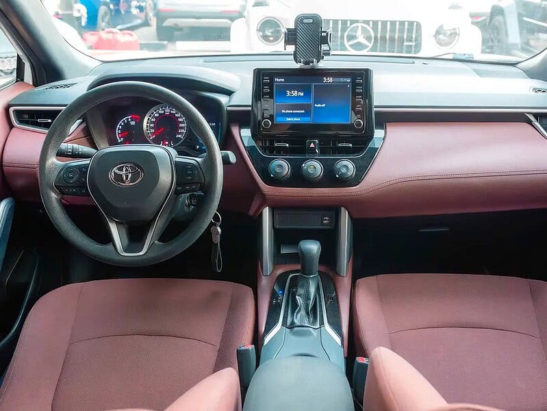 2023 Toyota Corolla Cross XL 4 Cylinder Economic Engine White Brown