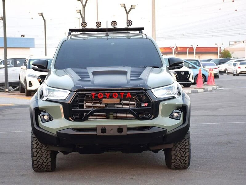 2021 Toyota Hilux S GLX 2.8L 4 Cylinder Engine AWD AT Diesel Green Black