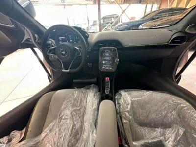 2023 McLaren Artura V6 3.0 Twin Electrically Actuated Turbochargers Silver White