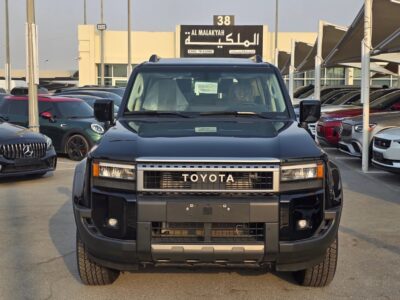 2024 Toyota Land Cruiser Prado 2.4 litres 4 cylinders Engine Black Beige
