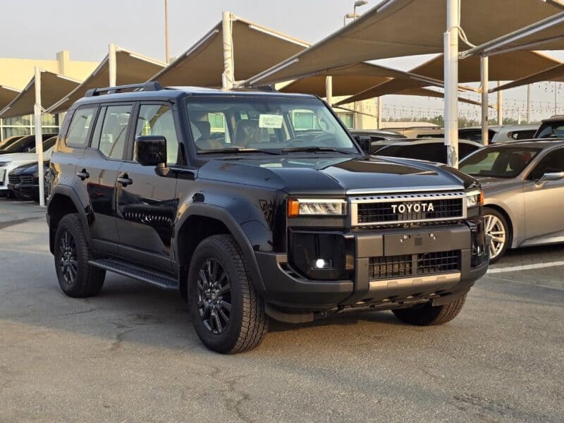 2024 Toyota Land Cruiser Prado 2.4 litres 4 cylinders Engine Black Beige