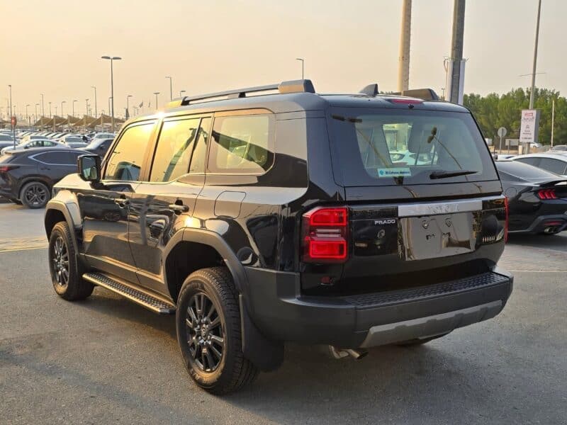 2024 Toyota Land Cruiser Prado 2.4 litres 4 cylinders Engine Black Beige