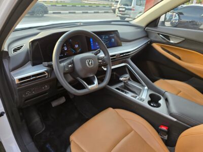 2024 Changan CS35 Plus 1.4 litres turbocharged 4-cylinder Engine White Tan