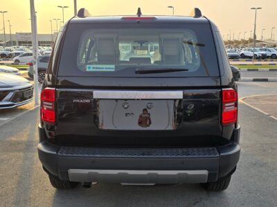 2024 Toyota Land Cruiser Prado 2.4 litres 4 cylinders Engine Black Beige