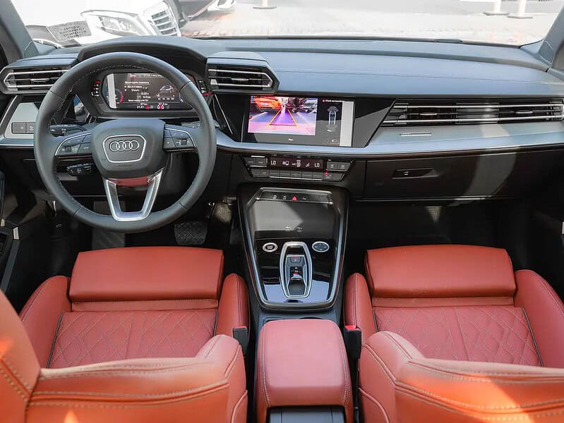 2025 Audi A3 35 TFSI S-Tronic 1.5 Turbocharged, 4-Cylinder Grey Tan