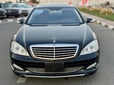 2006 Mercedes-Benz S 550 5.5 Liters 8 Cylinders V8 Engine Black