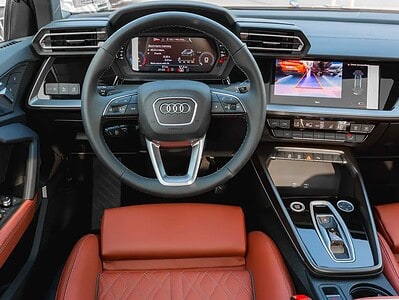 2025 Audi A3 35 TFSI S-Tronic 1.5 Turbocharged, 4-Cylinder Grey Tan