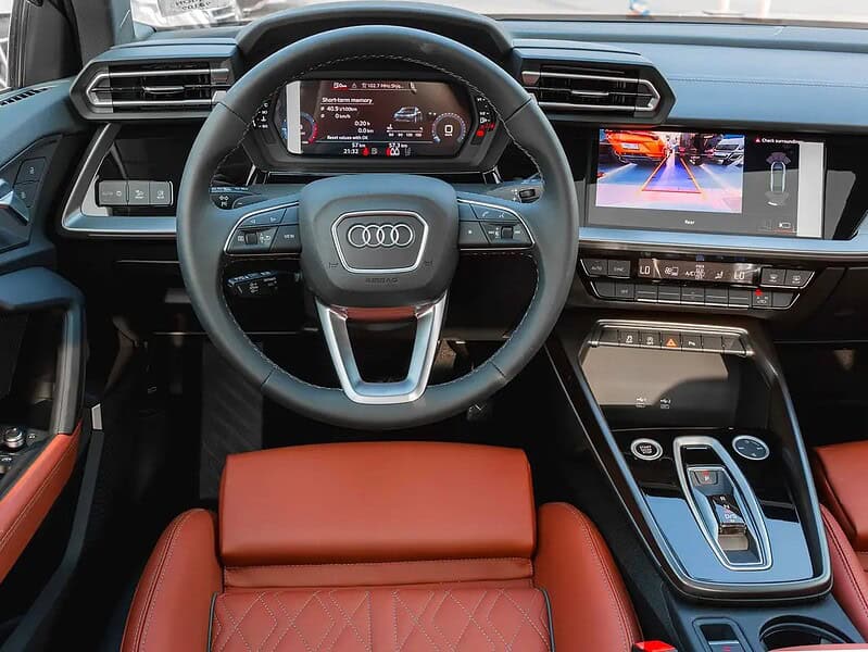 2025 Audi A3 35 TFSI S-Tronic 1.5 Turbocharged, 4-Cylinder Grey Tan