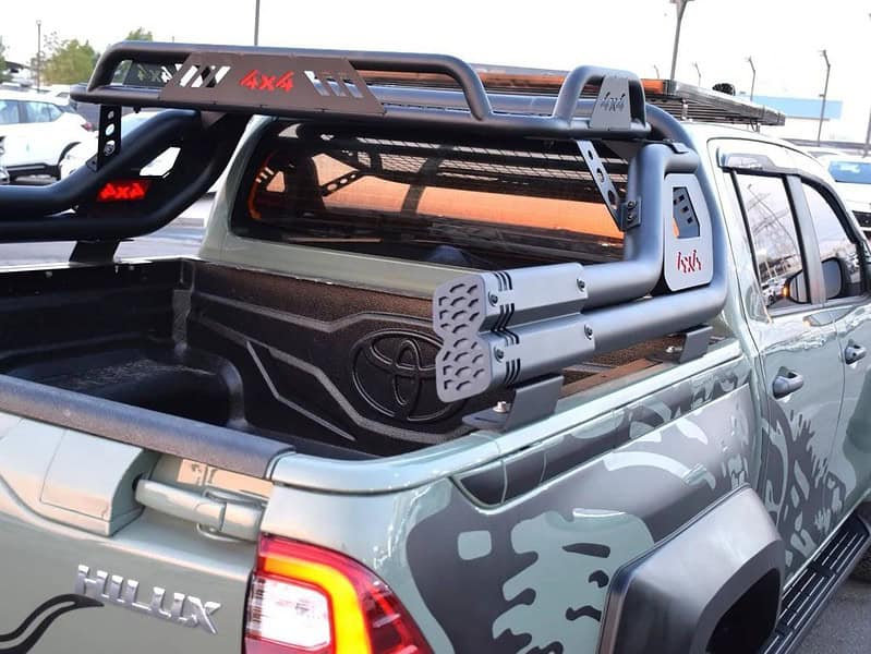 2021 Toyota Hilux S GLX 2.8L 4 Cylinder Engine AWD AT Diesel Green Black