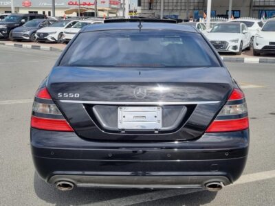 2007 Mercedes-Benz S 550 5.5 Liters 8 Cylinders V8 Engine BLACK