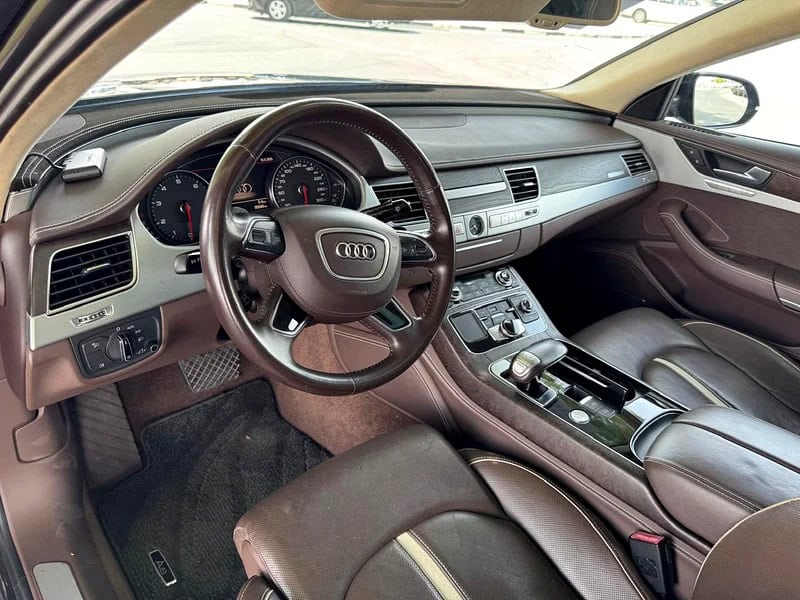 2012 Audi A8 Other CLEAN CAR Neat and Clean Car Black Brown