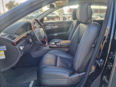 2007 Mercedes-Benz S 550 5.5 Liters 8 Cylinders BLACK