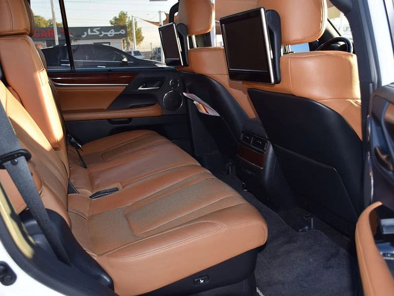 2021 Lexus LX 570 F SPORT LEXUX 5.7L V8 PETROL FULL OPTIONS White Brown