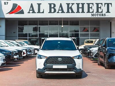 2023 Toyota Corolla Cross XL 4 Cylinder Economic Engine White Brown